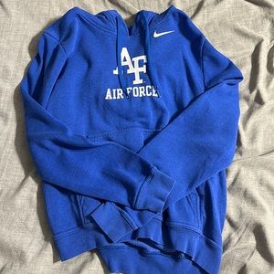 Blue Nike college sweatshirt